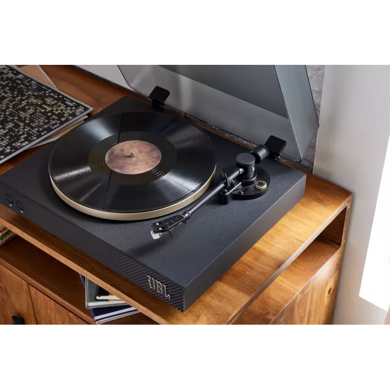 JBL Spinner BT Belt-drive audio turntable Melns, Gold