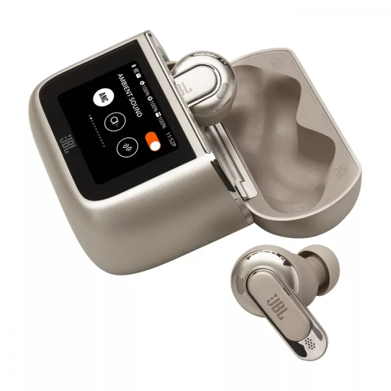 JBL Tour Pro 3 austiņas True Wireless Stereo (TWS) Ievietojamās Zvani/Mūzika/Sports/Ikdiena Bezvadu Brūna