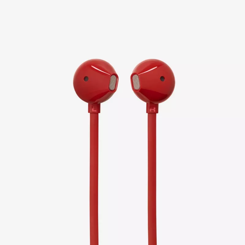 JBL Tune 305C austiņas ar vadu, ievietojamās, zvani/mūzika, USB Type-C, sarkanas