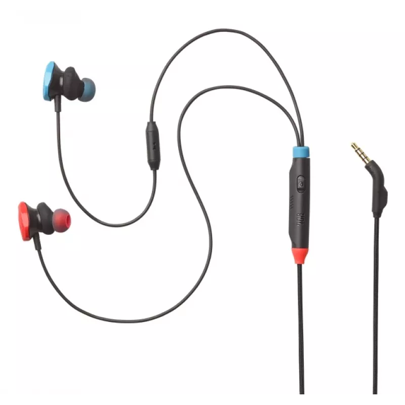 JBL Quantum 50N austiņas ar vadu ievietojamās melna, zila, sarkana