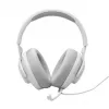 JBL Quantum 100M2 austiņas vadu galvas saite spēlēm balts