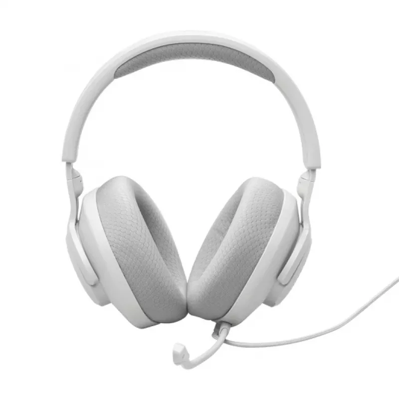 JBL Quantum 100M2 austiņas vadu galvas saite spēlēm balts