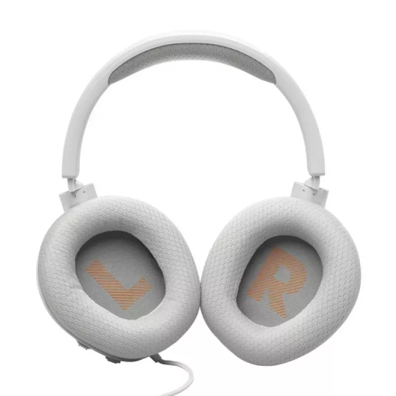 JBL Quantum 100M2 austiņas vadu galvas saite spēlēm balts