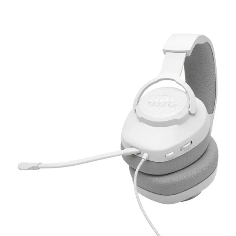 JBL Quantum 100M2 austiņas vadu galvas saite spēlēm balts