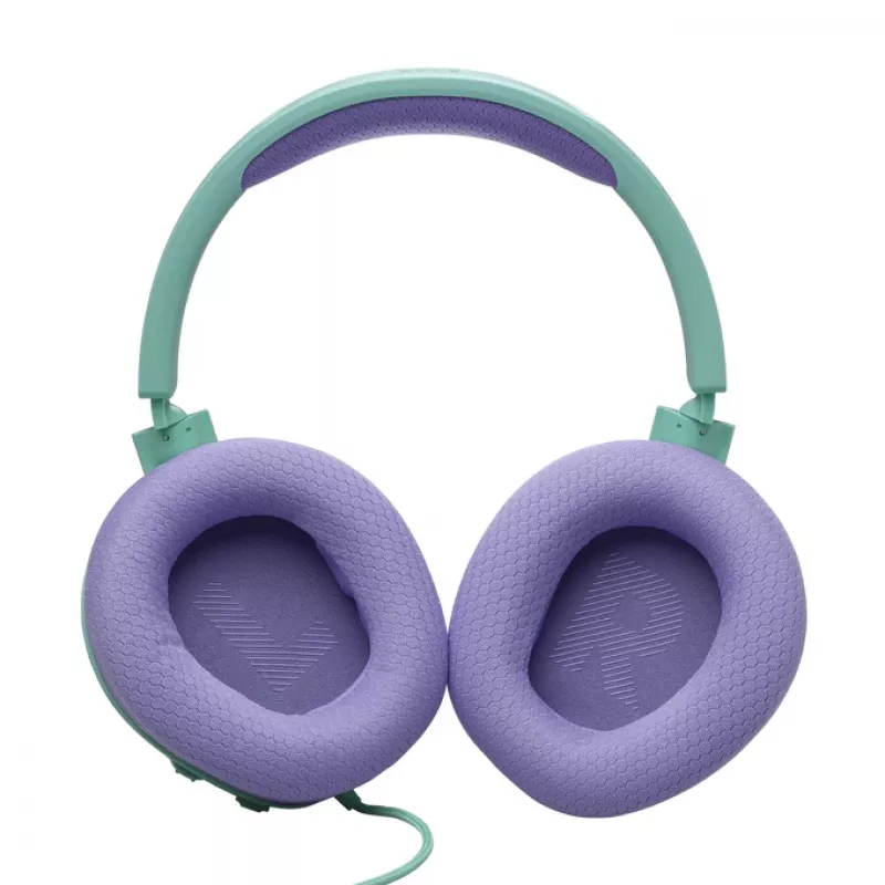 JBL Quantum 100M2 austiņas ar vadu, galvas lentes, spēlēm, ciāna