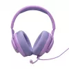 Vadu galvas lentes spēļu austiņas JBL Quantum 100M2 — apkārtauss, 20–20000 Hz, 1,2 m kabelis, violetas