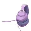 Vadu galvas lentes spēļu austiņas JBL Quantum 100M2 — apkārtauss, 20–20000 Hz, 1,2 m kabelis, violetas