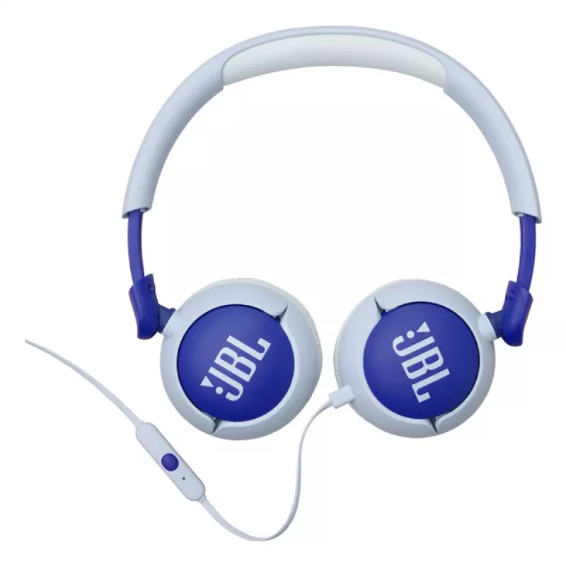 JBL Junior 320 austiņas ar vadu, galvas stīpa, zvaniem/mūzikai, zilas