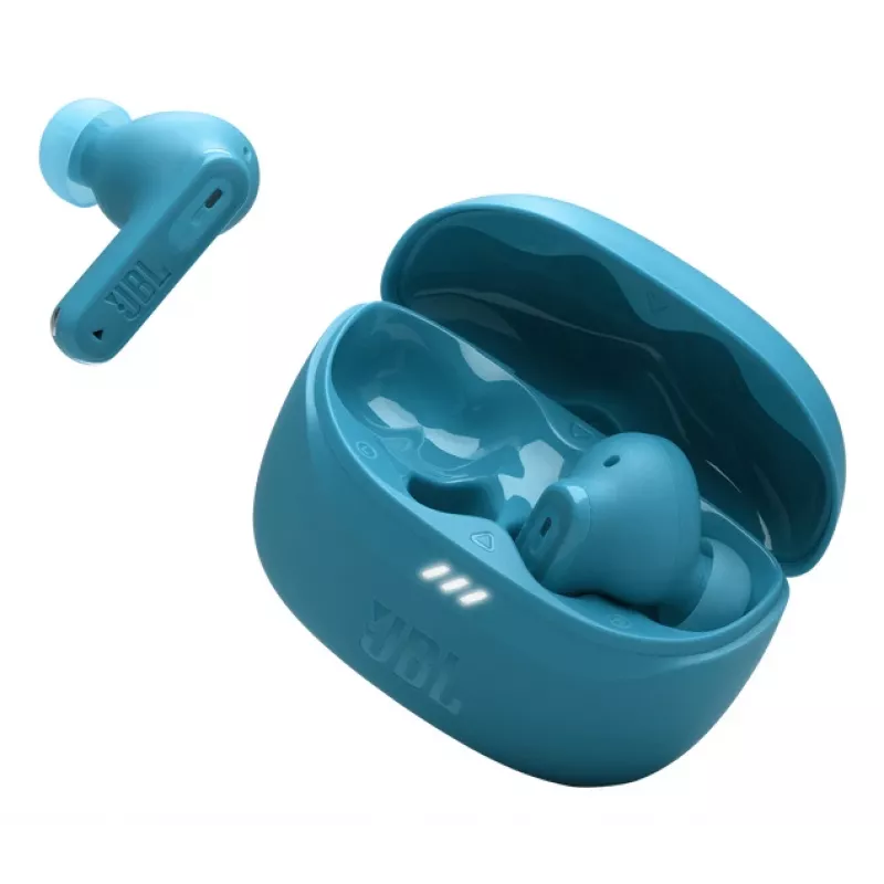 JBL Tune Beam 2 austiņas bezvadu ievietojamās zvaniem/mūzikai Bluetooth tirkīzzila