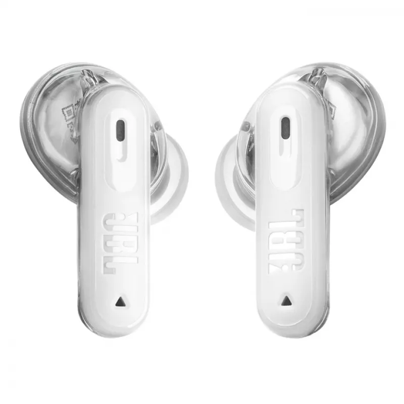 JBL Tune Beam 2 Ghost Edition austiņas Bezvadu Ievietojamās Mūzika/Ikdiena Bluetooth Balts
