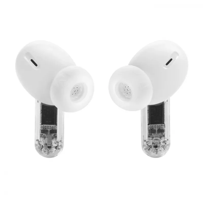 JBL Tune Beam 2 Ghost Edition austiņas Bezvadu Ievietojamās Mūzika/Ikdiena Bluetooth Balts