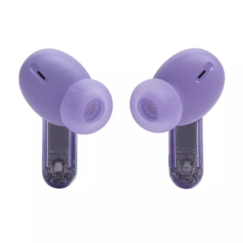 JBL Tune Beam 2 Ghost Edition austiņas bezvadu ievietojamās Mūzika/Ikdiena Bluetooth purpursarkanā krāsā