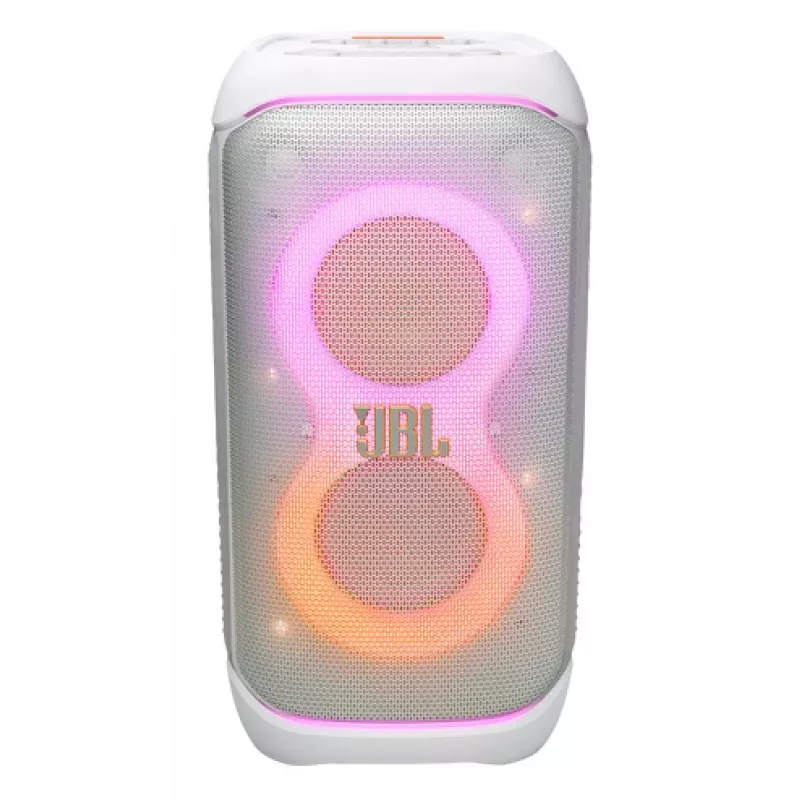 JBL PartyBox Stage 320 ballīšu skaļrunis, balts, 240 W