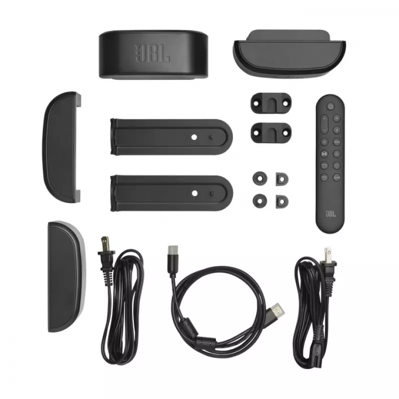 Soundbar JBL Bar 1000MK2 Melns — 7.1.4 channels, 960 W total, Dolby Atmos/DTS:X, wireless + wired