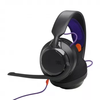 JBL Quantum 250 austiņas ar vadu, galvas lentes tipa, spēlēm, melnas