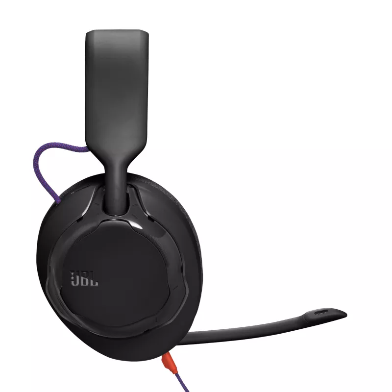 JBL Quantum 250 austiņas ar vadu, galvas lentes tipa, spēlēm, melnas