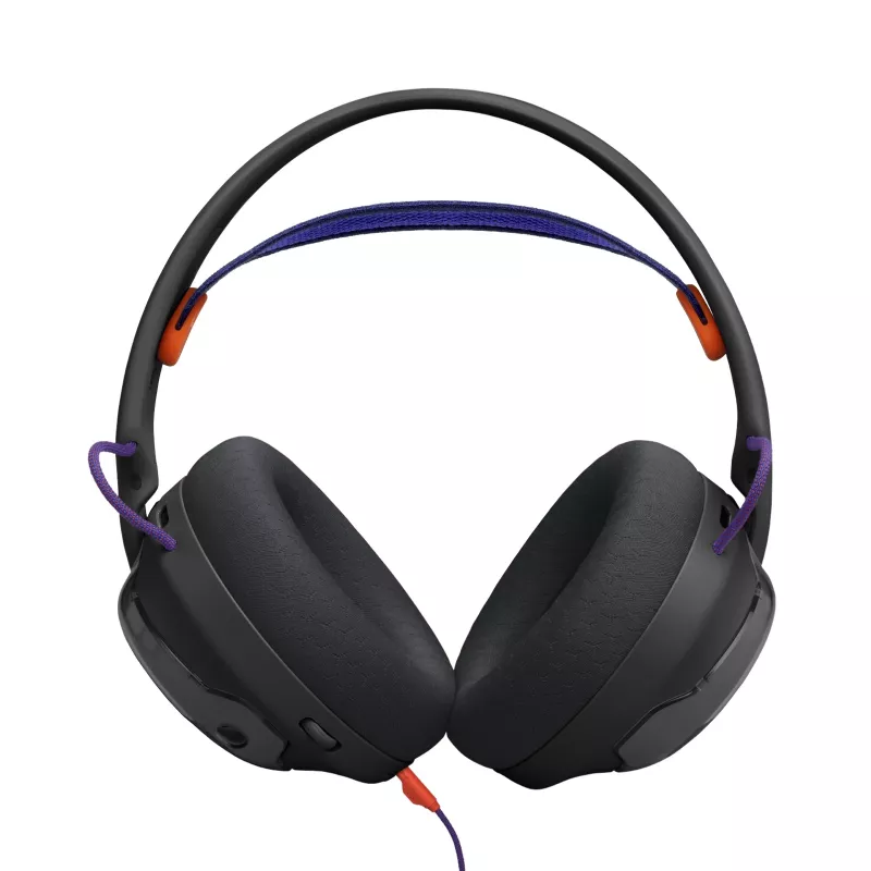 JBL Quantum 250 austiņas ar vadu, galvas lentes tipa, spēlēm, melnas