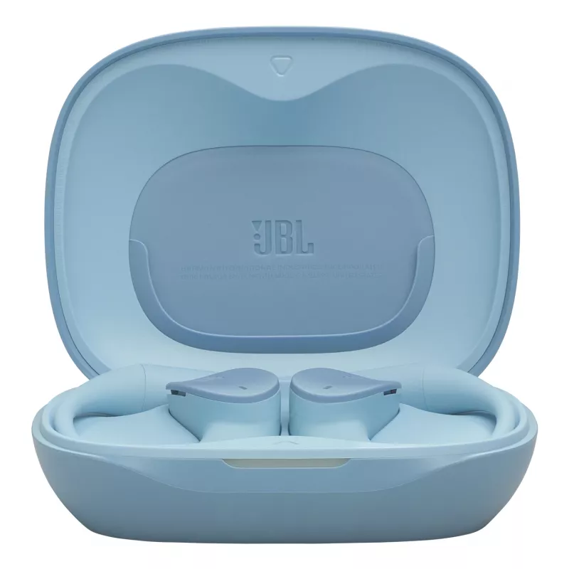 JBL Sense Lite austiņas bezvadu ar auss aizķeri mūzikai Bluetooth zilas