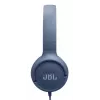 JBL Tune 520C USB-C austiņas ar vadu un galvas loku Zvani/Mūzika USB Type-C zila