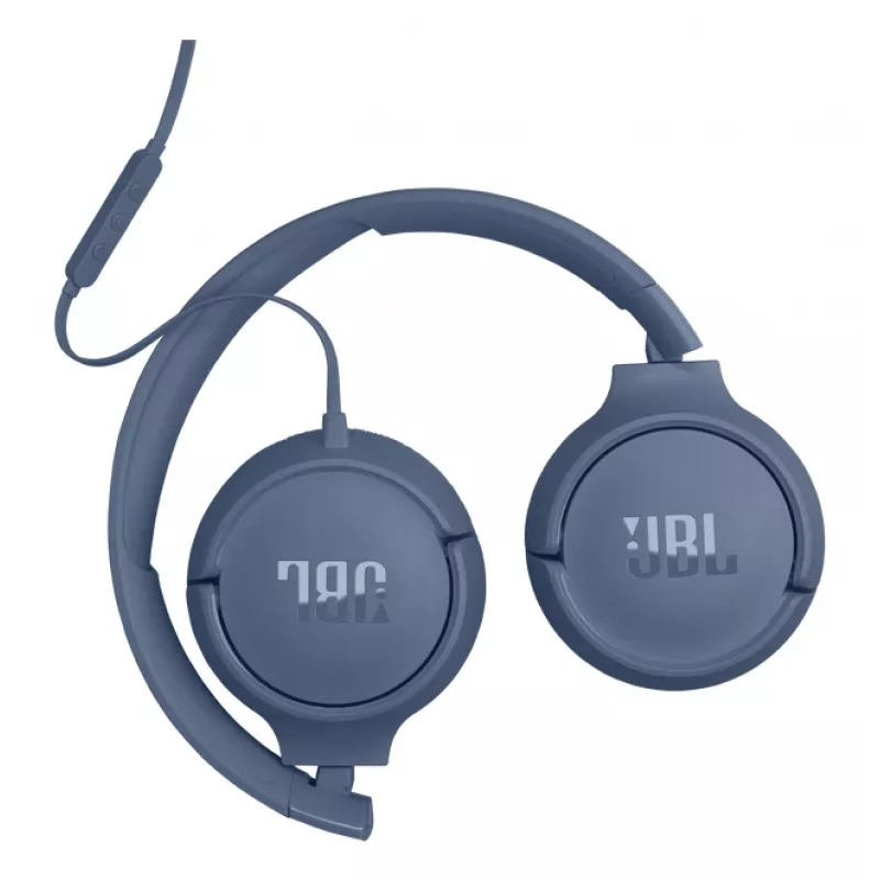 JBL Tune 520C USB-C austiņas ar vadu un galvas loku Zvani/Mūzika USB Type-C zila