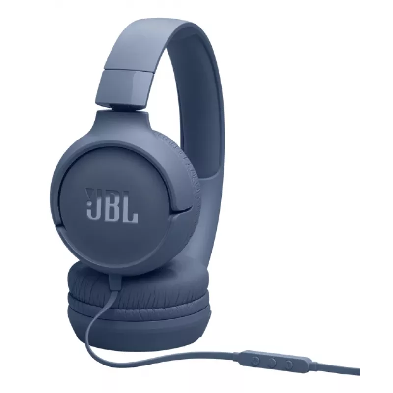 JBL Tune 520C USB-C austiņas ar vadu un galvas loku Zvani/Mūzika USB Type-C zila