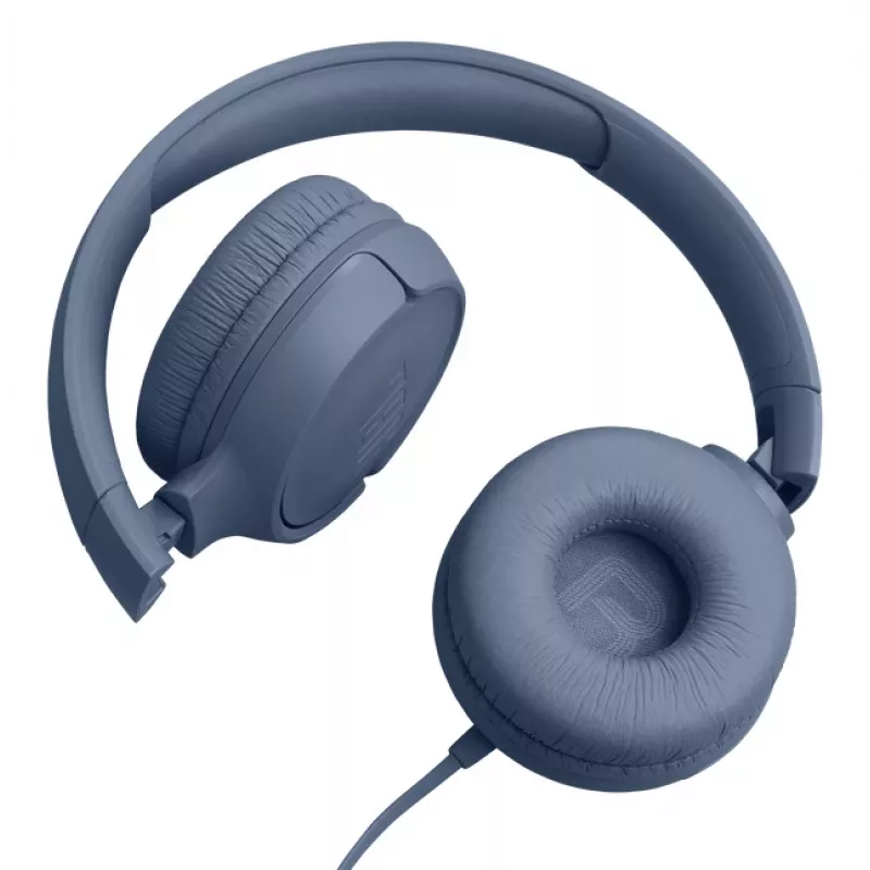 JBL Tune 520C USB-C austiņas ar vadu un galvas loku Zvani/Mūzika USB Type-C zila