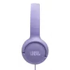 JBL Tune 520C USB-C austiņas ar vadu, galvas lentes tipa, zvaniem/mūzikai, USB Type-C, ceriņkrāsas