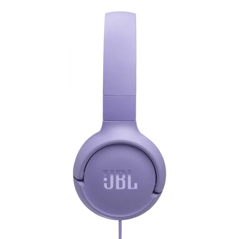 JBL Tune 520C USB-C austiņas ar vadu, galvas lentes tipa, zvaniem/mūzikai, USB Type-C, ceriņkrāsas