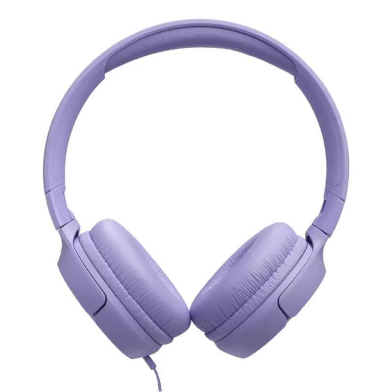 JBL Tune 520C USB-C austiņas ar vadu, galvas lentes tipa, zvaniem/mūzikai, USB Type-C, ceriņkrāsas