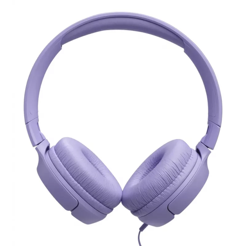 JBL Tune 520C USB-C austiņas ar vadu, galvas lentes tipa, zvaniem/mūzikai, USB Type-C, ceriņkrāsas