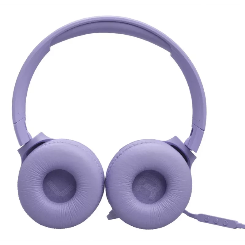JBL Tune 520C USB-C austiņas ar vadu, galvas lentes tipa, zvaniem/mūzikai, USB Type-C, ceriņkrāsas