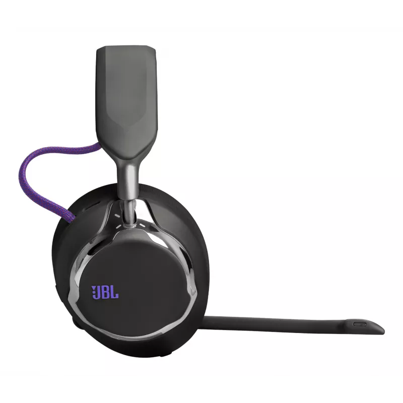JBL Quantum 950 austiņas Bezvadu austiņu Galvas lente Spēlēšanai USB Type-C Bluetooth Uzlādes statīvs Melns