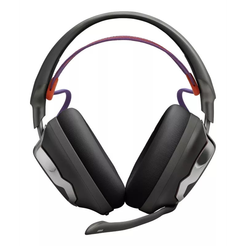 JBL Quantum 950 austiņas Bezvadu austiņu Galvas lente Spēlēšanai USB Type-C Bluetooth Uzlādes statīvs Melns