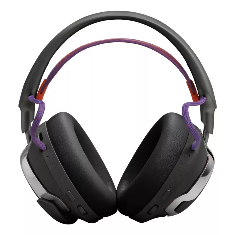 JBL Quantum 950 austiņas Bezvadu austiņu Galvas lente Spēlēšanai USB Type-C Bluetooth Uzlādes statīvs Melns