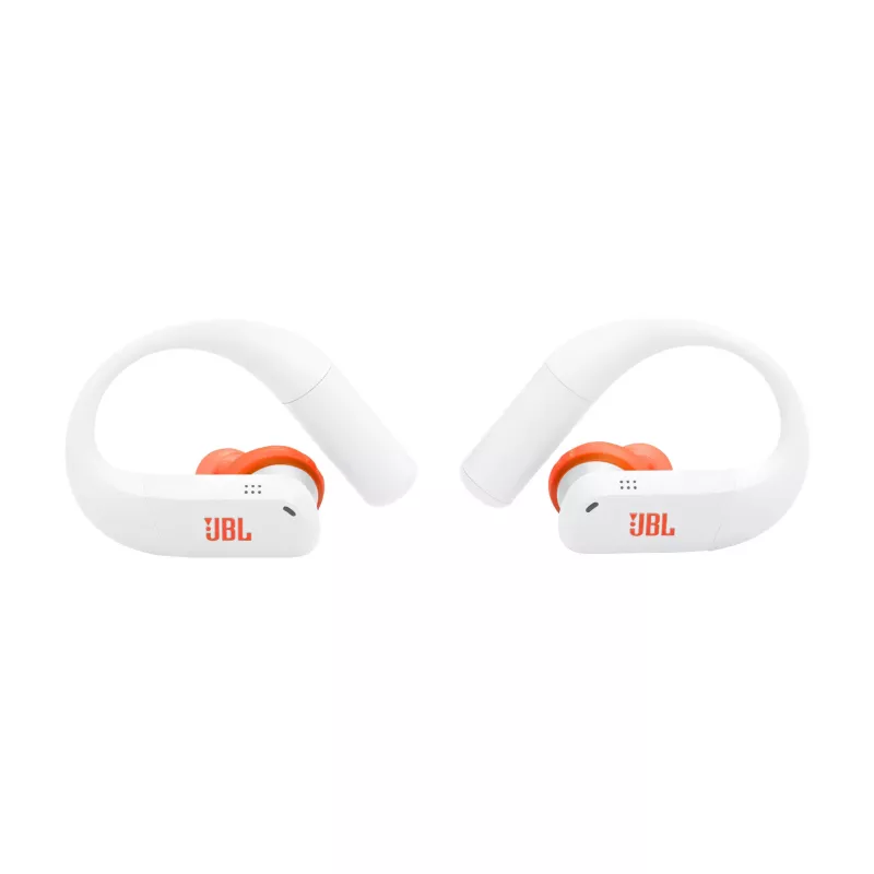 JBL Endurance Peak 4 austiņas bezvadu ievietojamās sporta USB Type-C Bluetooth balts
