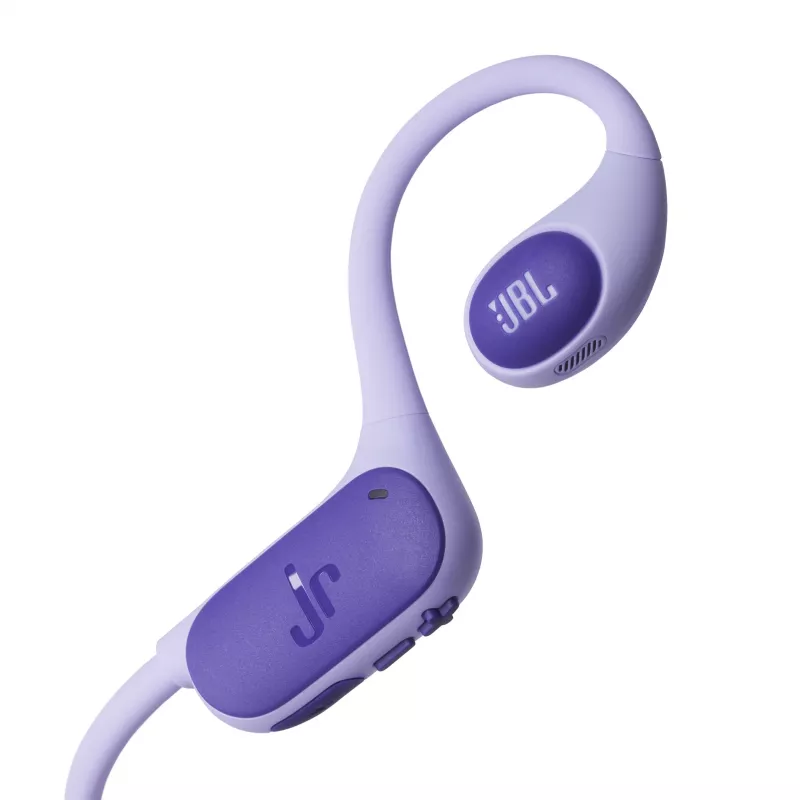 JBL Junior Free austiņas bezvadu atvērta tipa sporta Bluetooth purpursarkanā krāsā