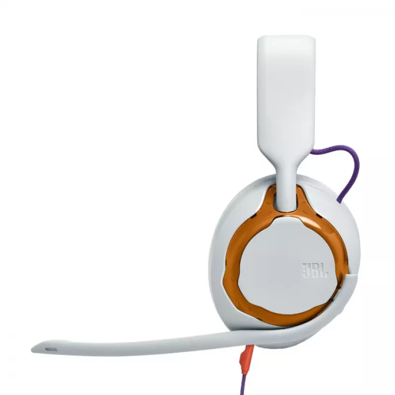 JBL Quantum 250 austiņas, vadu, galvas lente, spēlēm, zilganzaļas
