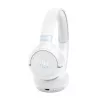 JBL Tune 680NC austiņas ar vadu un bezvadu savienojumu, galvas stīpa, zvani/mūzika, USB Type-C, Bluetooth, balta