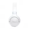 JBL Tune 680NC austiņas ar vadu un bezvadu savienojumu, galvas stīpa, zvani/mūzika, USB Type-C, Bluetooth, balta