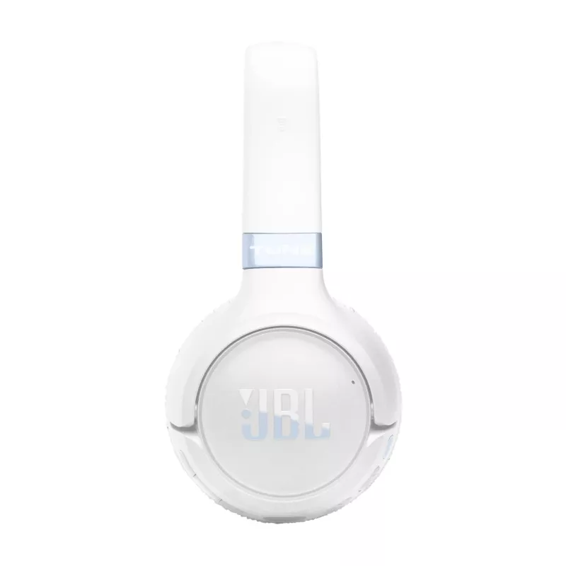 JBL Tune 680NC austiņas ar vadu un bezvadu savienojumu, galvas stīpa, zvani/mūzika, USB Type-C, Bluetooth, balta