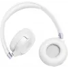 JBL Tune 680NC austiņas ar vadu un bezvadu savienojumu, galvas stīpa, zvani/mūzika, USB Type-C, Bluetooth, balta