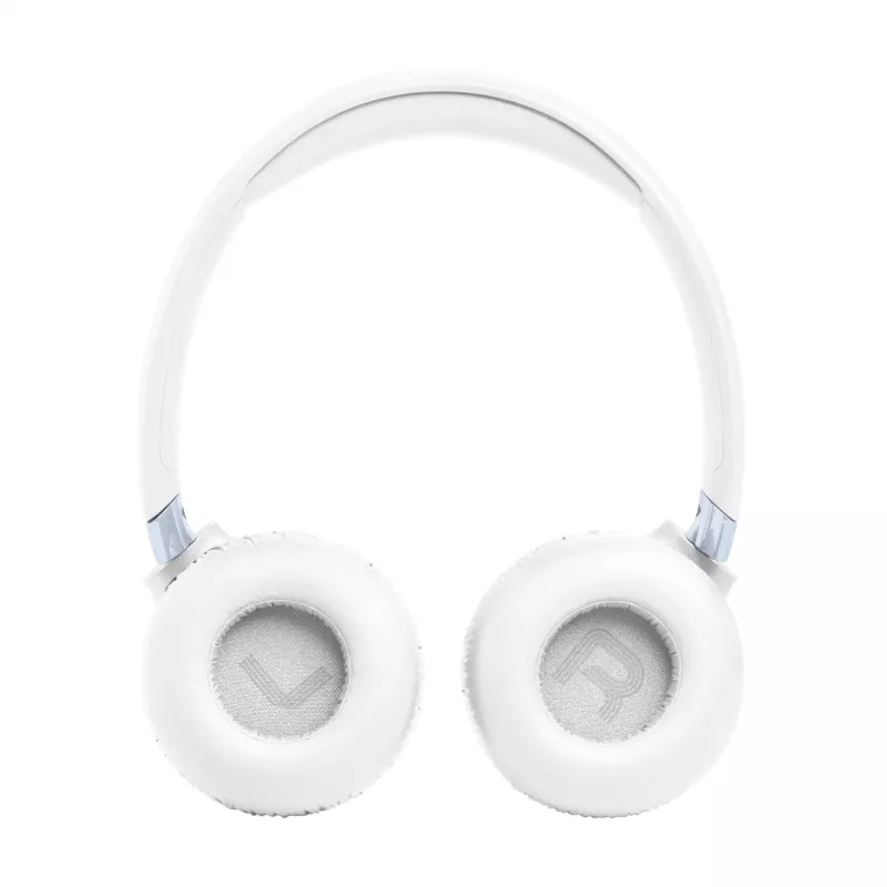 JBL Tune 680NC austiņas ar vadu un bezvadu savienojumu, galvas stīpa, zvani/mūzika, USB Type-C, Bluetooth, balta
