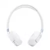 JBL Tune 680NC austiņas ar vadu un bezvadu savienojumu, galvas stīpa, zvani/mūzika, USB Type-C, Bluetooth, balta