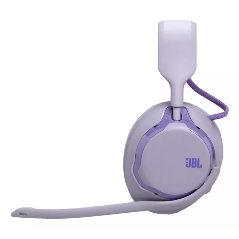 JBL Quantum 650 austiņas bezvadu austiņu galvas lentes tipa spēļu USB Type-C Bluetooth violetas
