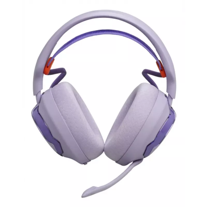 JBL Quantum 650 austiņas bezvadu austiņu galvas lentes tipa spēļu USB Type-C Bluetooth violetas