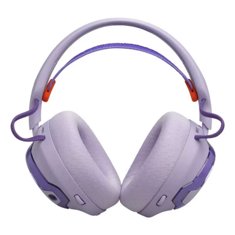 JBL Quantum 650 austiņas bezvadu austiņu galvas lentes tipa spēļu USB Type-C Bluetooth violetas