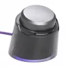 JBL Quantum 950 austiņas Bezvadu Galvas stīpa Spēlēm USB Type-C Bluetooth Uzlādes statīvs Oranža, Sudraba, Balta