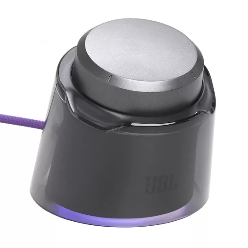 JBL Quantum 950 austiņas Bezvadu Galvas stīpa Spēlēm USB Type-C Bluetooth Uzlādes statīvs Oranža, Sudraba, Balta