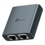 Tīkla sadalītājs TP-Link EH210 melnā metāla korpusā, platums 58 mm