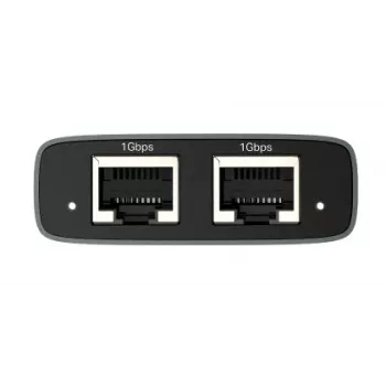 Tīkla sadalītājs TP-Link EH210 melnā metāla korpusā, platums 58 mm